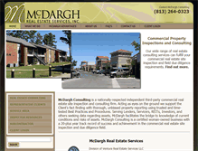 Tablet Screenshot of mcdarghconsulting.com